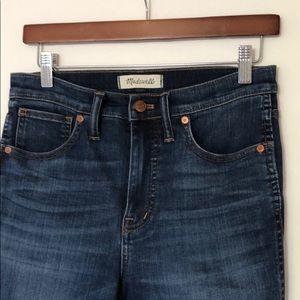 Madewell Women’s High Rise Skinny Jeans, size 27